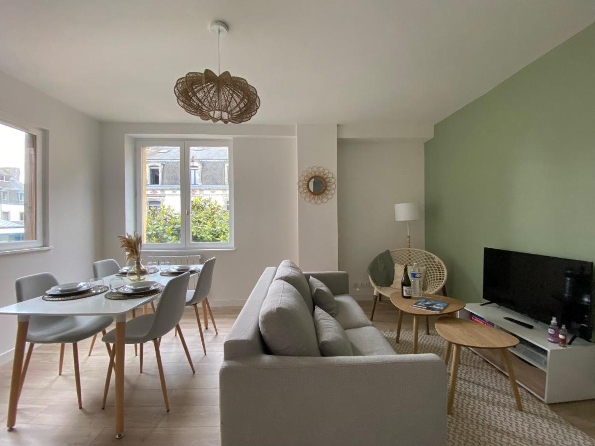Le Ptit Vert - Wifi - Confort - Entree Autonome - Entre Gare Et Centre Quimper Dış mekan fotoğraf